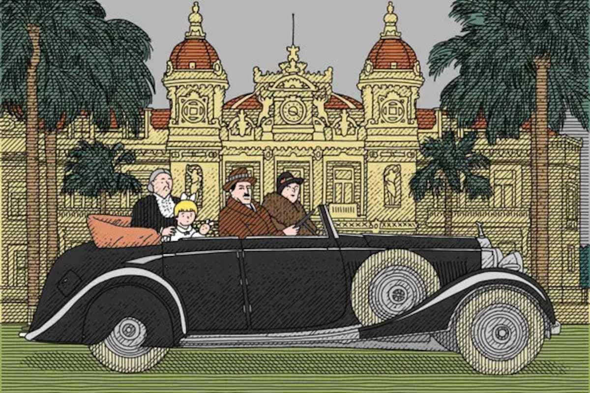 Tras abandonar Alemania a finales de la década de 1940, el barón y su familia vivieron un tiempo en Montecarlo antes de trasladarse a La Habana y finalmente a Nueva York.