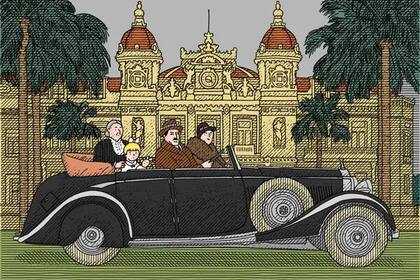 Tras abandonar Alemania a finales de la década de 1940, el barón y su familia vivieron un tiempo en Montecarlo antes de trasladarse a La Habana y finalmente a Nueva York.