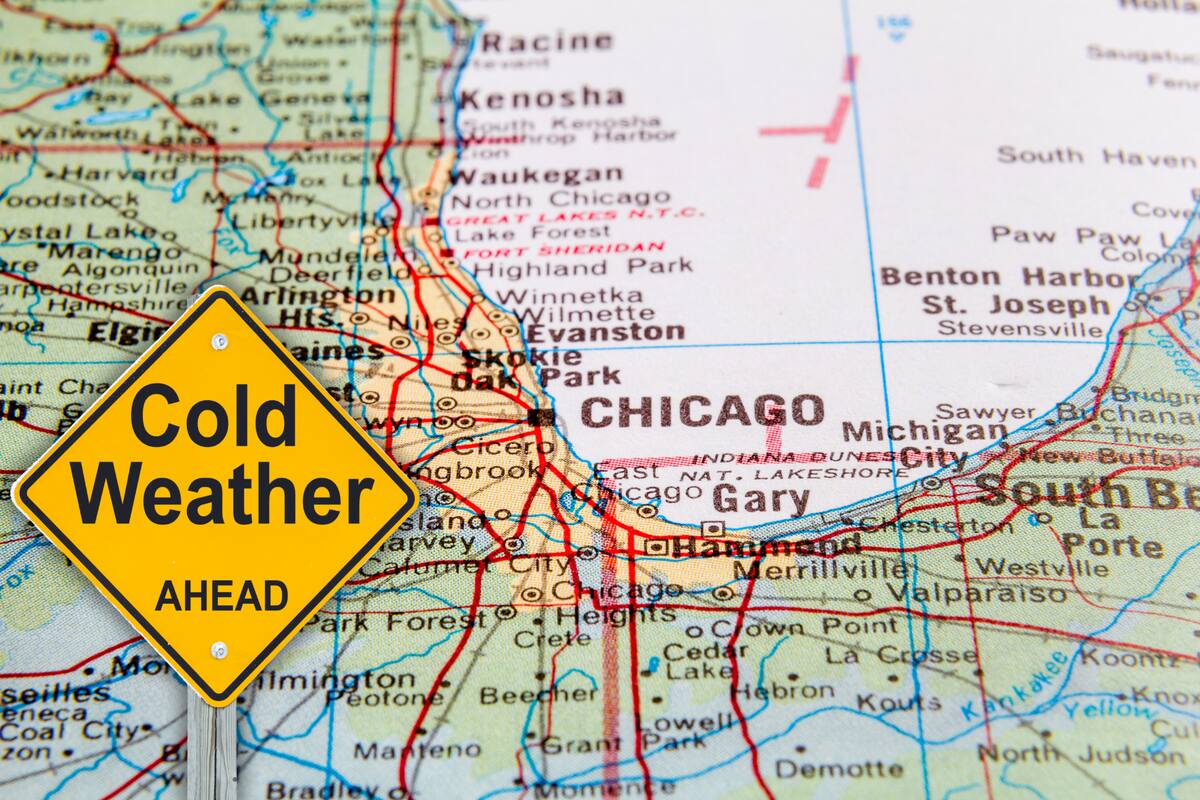 Tras acumulaciones significativas el fin de semana (máximas de 10,3 pulgadas), el área de Chicago enfrenta un martes con temperaturas peligrosamente bajas