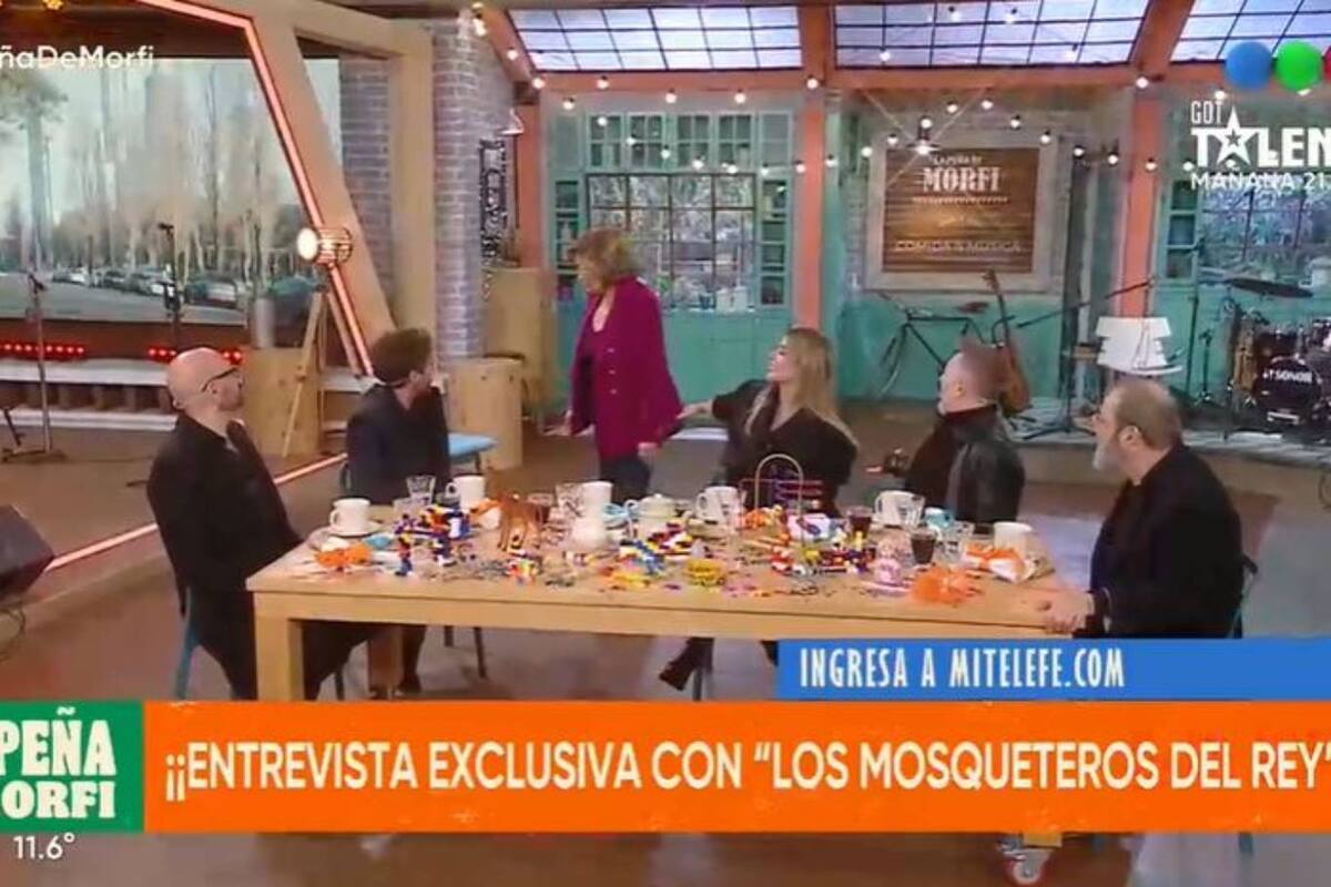 Tras cometer un segundo error frente a sus invitados, Georgina Barbarossa amenazó con irse del estudio de La Peña de Morfi