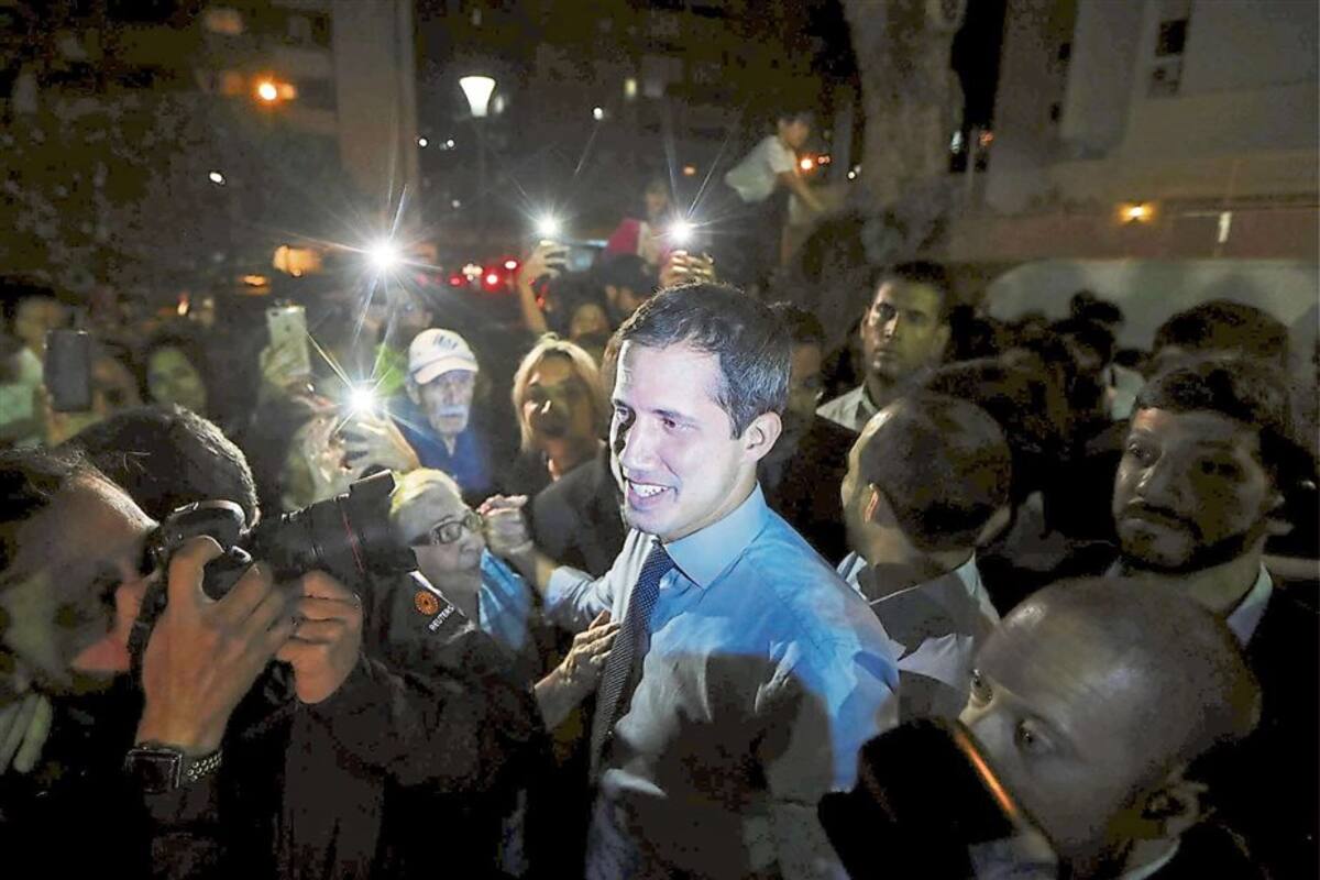 Tras conocer la decisión de la ANC, Guaidó dijo que no alterará sus planes