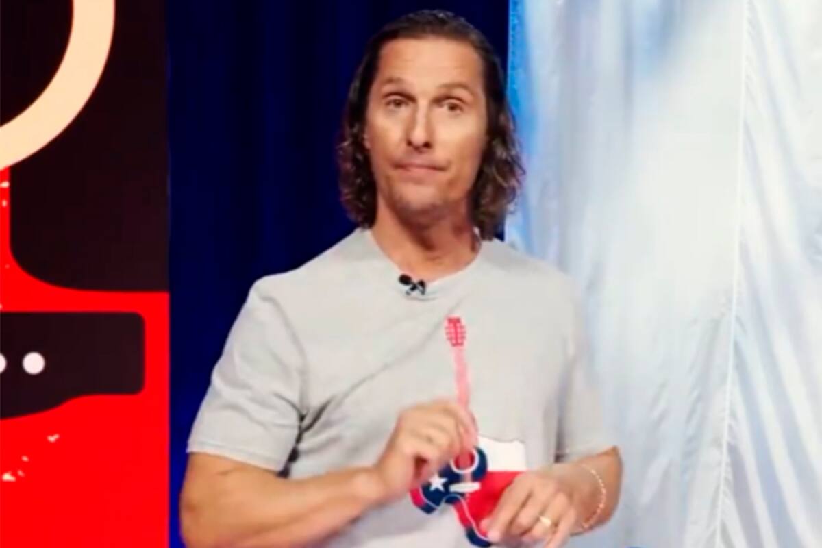 Tras coquetear con la posibilidad de meterse en política, Matthew McConaughey se convirtió en favorito para gobernar el estado de Texas