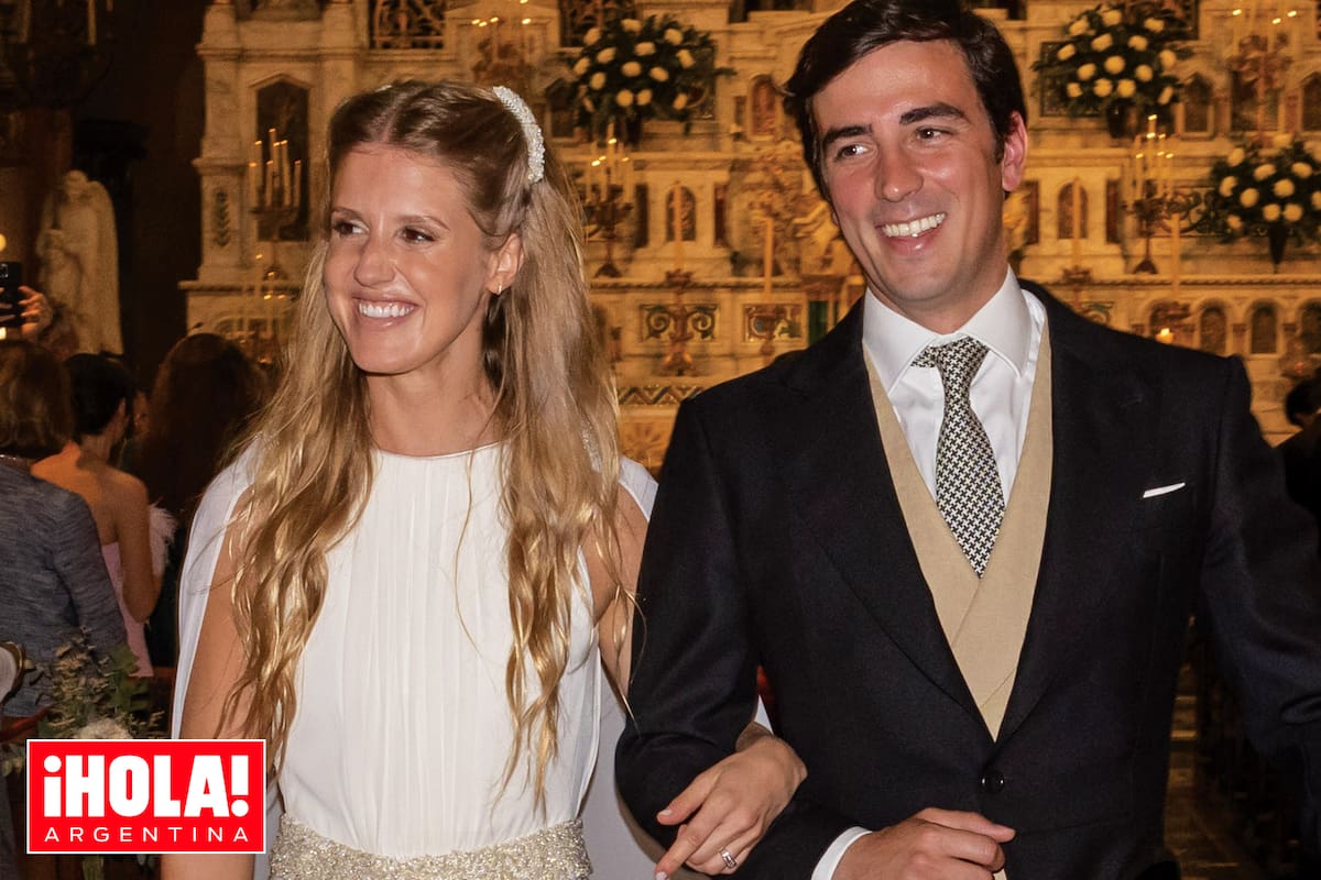 Tras cuatro años de noviazgo, la pareja dijo "Sí, quiero" rodeada de familia y muchísimos amigos