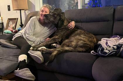 Tras cuatro meses sin Amanda, un transeúnte encontró su cuerpo abrazado al de su perro