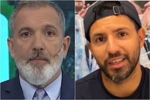 Tras el acalorado cruce, Pablo Duggan le pidió disculpas al Kun Agüero a través de las redes sociales (Foto: Captura / Archivo)