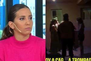 Tras el escándalo con sus vecinos, filtran un video de Cinthia Fernández a los golpes con una mujer en Uruguay