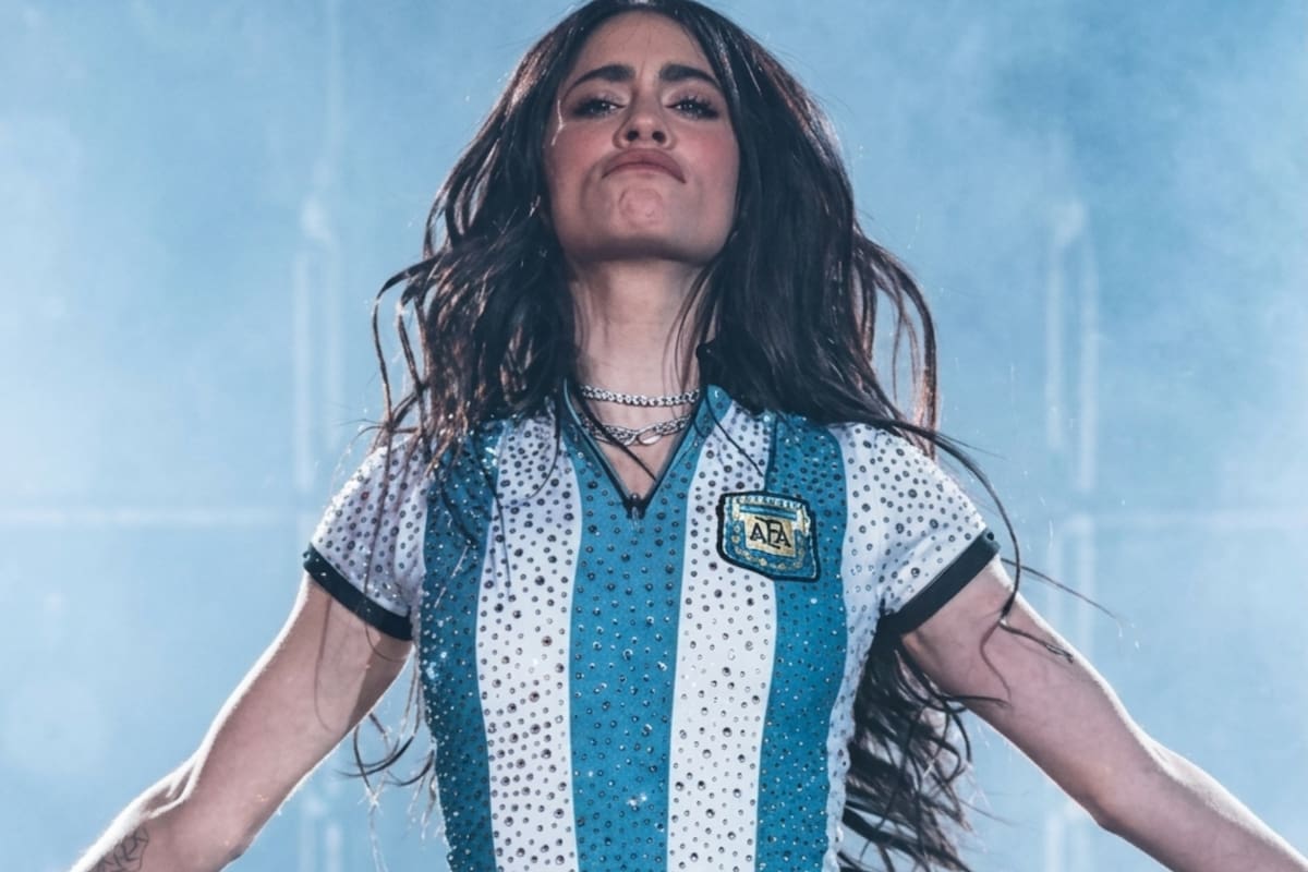 Tras el triunfo de la selección argentina, se rumoreó la posibilidad de que Lali cante nuevamente en la final del Mundial (Foto: Instagram/@lali)