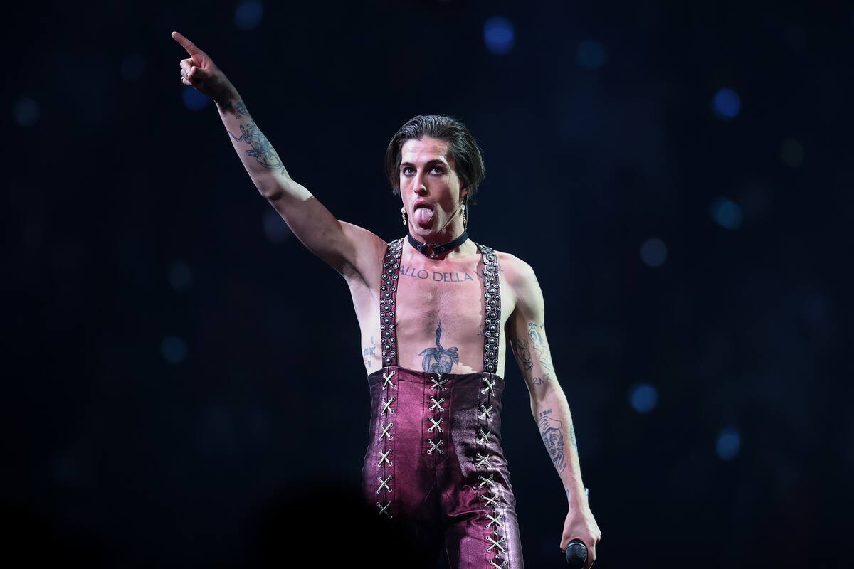 Tras ganar Eurovisión, Damiano David de Måneskin se realizó un control de drogas y salió negativo