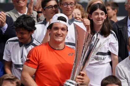 Tras ganar Roland Garros, Gustavo Fernández , obtuvo un Súper Series