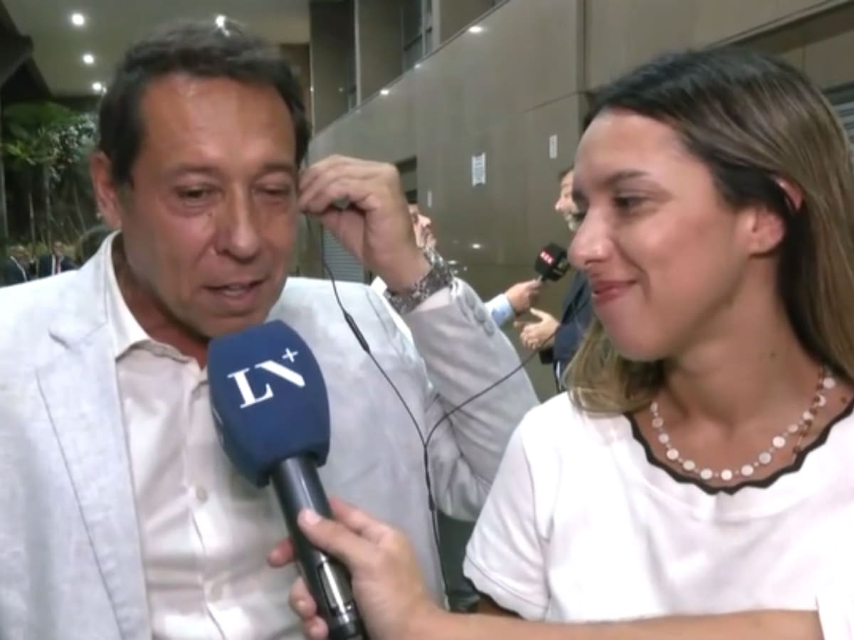 El padre de Agostina Páez se defendió tras la difusión de un video donde imita gestos de un mono: “Está hecho con IA” - LA NACION
