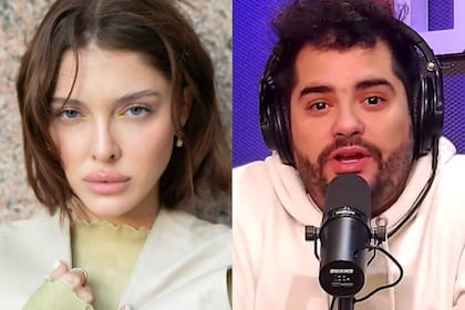 Tras la difusión de chats que publicó Sofía Gonet, Homero Petinatto expuso los mensajes violentos que recibió de la influencer (Foto: Instagram @sofigonet @homeropettinato)