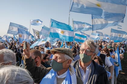 Tras la marcha en San Nicolás, los productores quieren mantener vigente los reclamos con un acto que, según trascendió, se haría el 16 del mes próximo en Buenos Aires