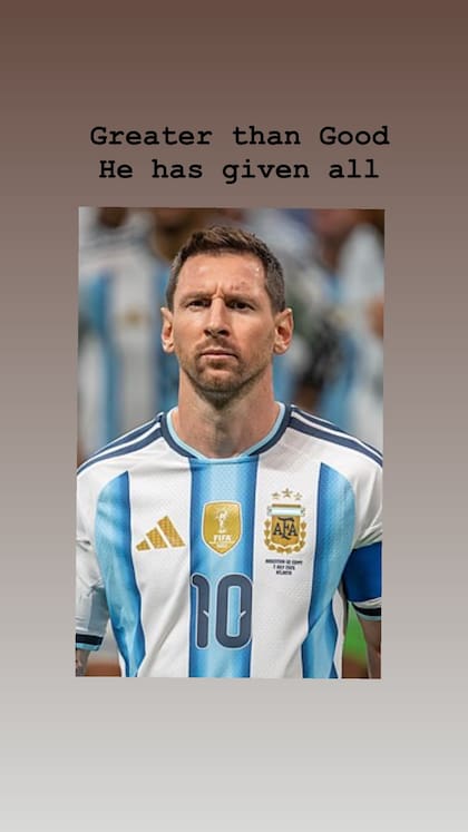 Tras la polémica que generó con un posteo anterior, Patti Smith salió a apoyar a Lionel Messi en el medio de los mensajes contra la selección y la Argentina