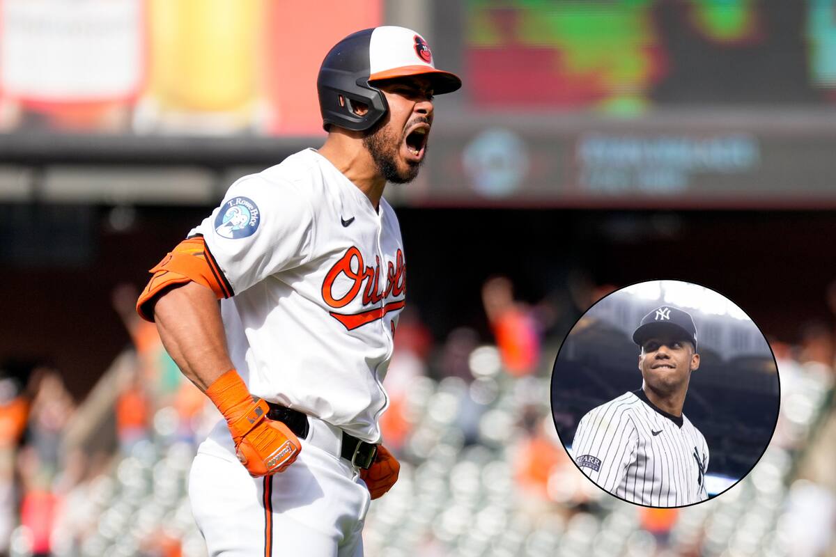 Tras la salida de Soto, Anthony Santander, con 44 jonrones y 102 carreras impulsadas, se perfila como la opción ideal para los Yankees.