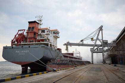 Tras la salida del primer buque cargado con maíz, se alista la salida desde Ucrania de otros 16 barcos
