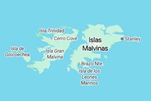 La razón por la que Google Maps muestra un doble nombre para las Malvinas