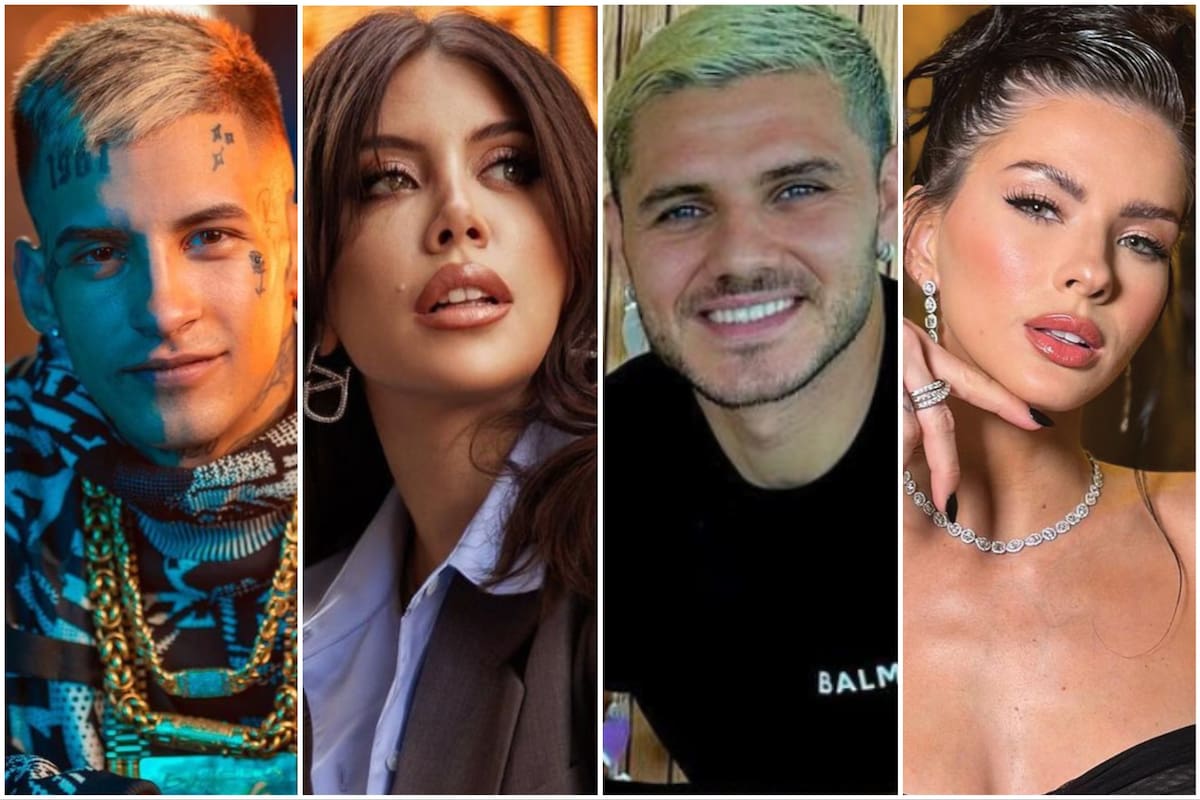 Tras la separación de Wanda Nara y Mauro Icardi, los gestos de L-gante y la China Suárez en las redes sociales dan de qué hablar