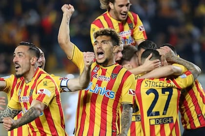 Tras la victoria en la última fecha, Lecce vivió una fiesta por el ascenso directo a la Serie A