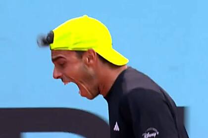 Tras llegar a las semifinales de Madrid la semana pasada, Francisco Cerúndolo ganó en Roma y lleva 10 debuts exitosos seguidos esta temporada