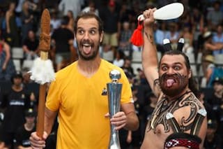 El exquisito del tenis que no celebraba hacía 5 años, se coronó con una gran remontada y lo festejó con un Haka