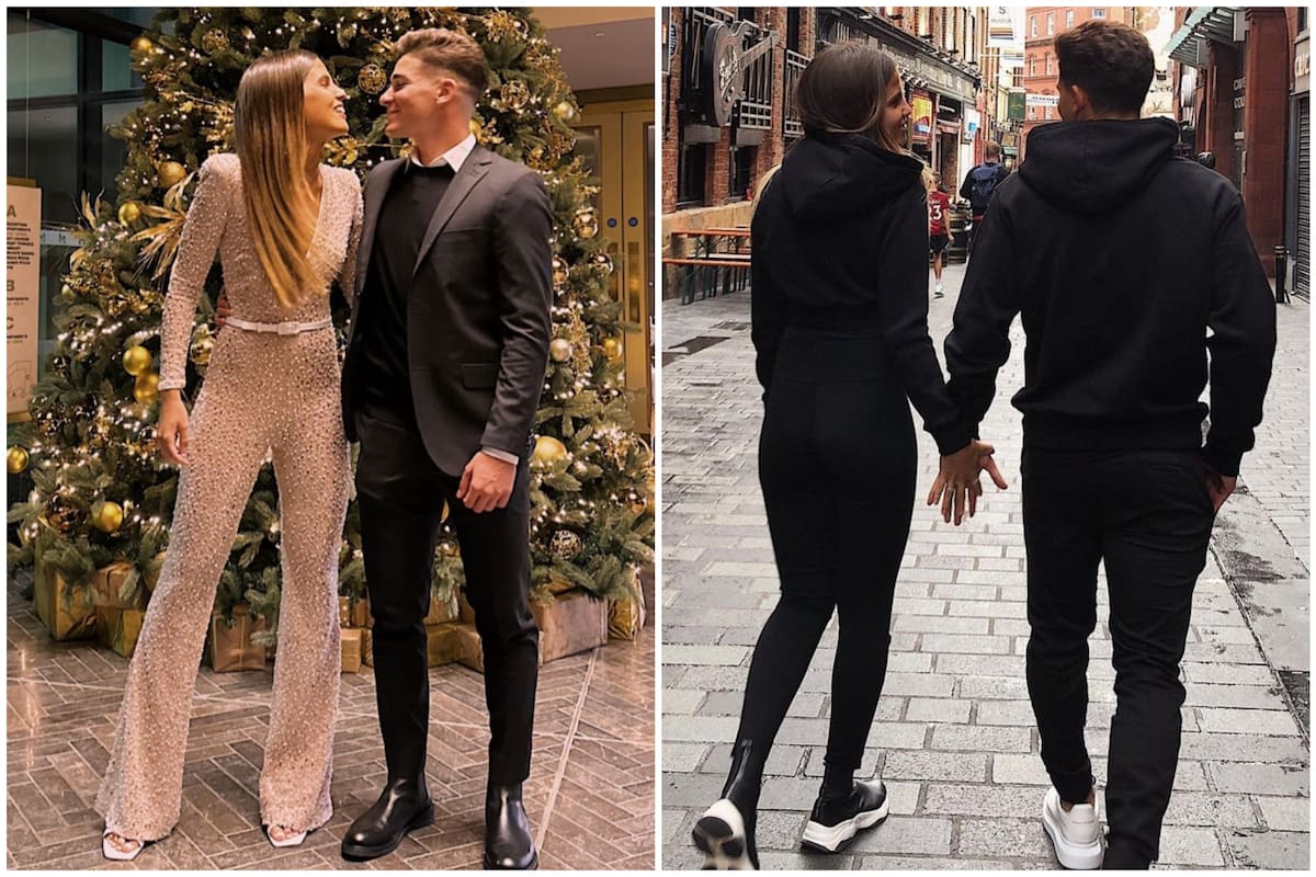 Tras los rumores de separación, Emilia Ferrero y Julián Álvarez compartieron fotos y mensajes de amor por año nuevo