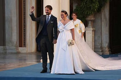 Tras más de 50 años, Grecia tuvo un casamiento real: así fue la boda del príncipe Filippos y Nina Flohr