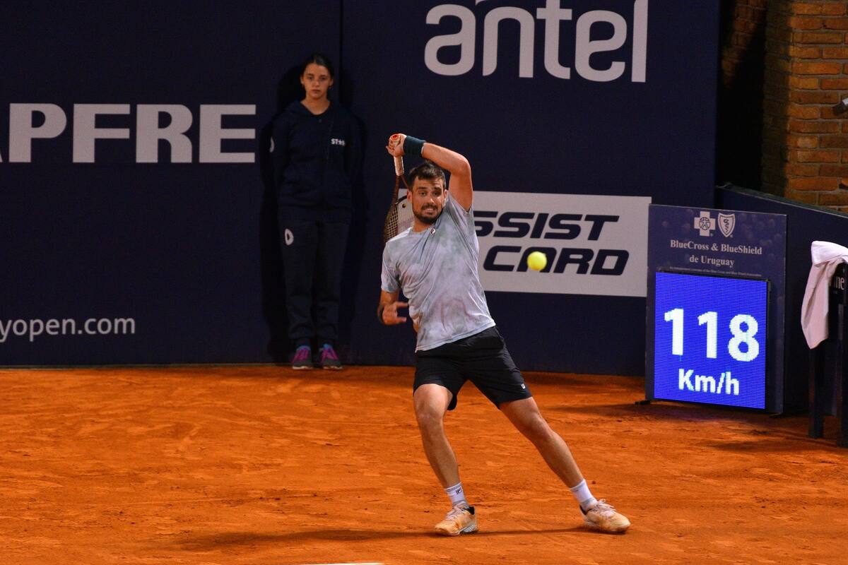 Tras más de un año afuera de los courts, el bahiense Guido Pella volvió a competir: lo hizo en el Challenger de Montevideo y perdió ante Juanma Cerúndolo