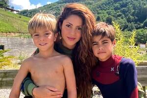 Tras obtener la custodia de Milan y Sasha, la colombiana se mudaría a Miami con ellos (Foto: Archivo)