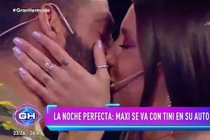 Tras quedar eliminado, Maxi se reencontró con Juliana (Foto: Captura de video)
