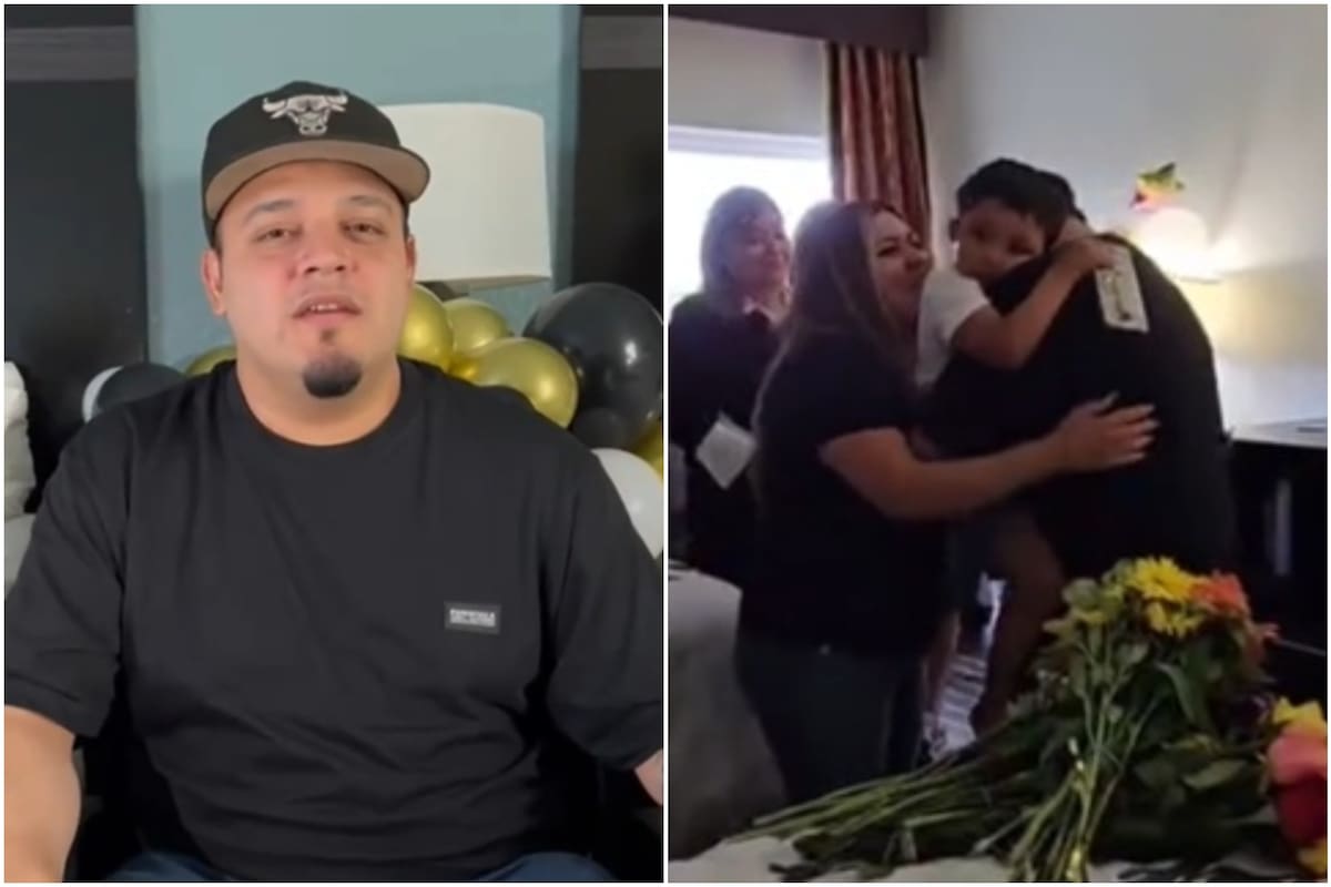 Tras salir de la prisión en Tennessee, el salvadoreño pudo reencontrarse con su familia en Maryland