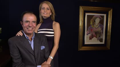 Tras seis años de matrimonio, Menem y Bolocco se divorciaron en 2007