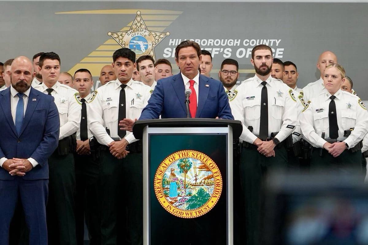 Tras su finalización, Ron DeSantis anunció los resultados del programa de reclutamiento de agentes en Florida