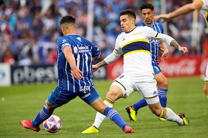 Tras un correcto partido, Martín Payero salió reemplazado a 15 minutos del final de Godoy Cruz-Boca