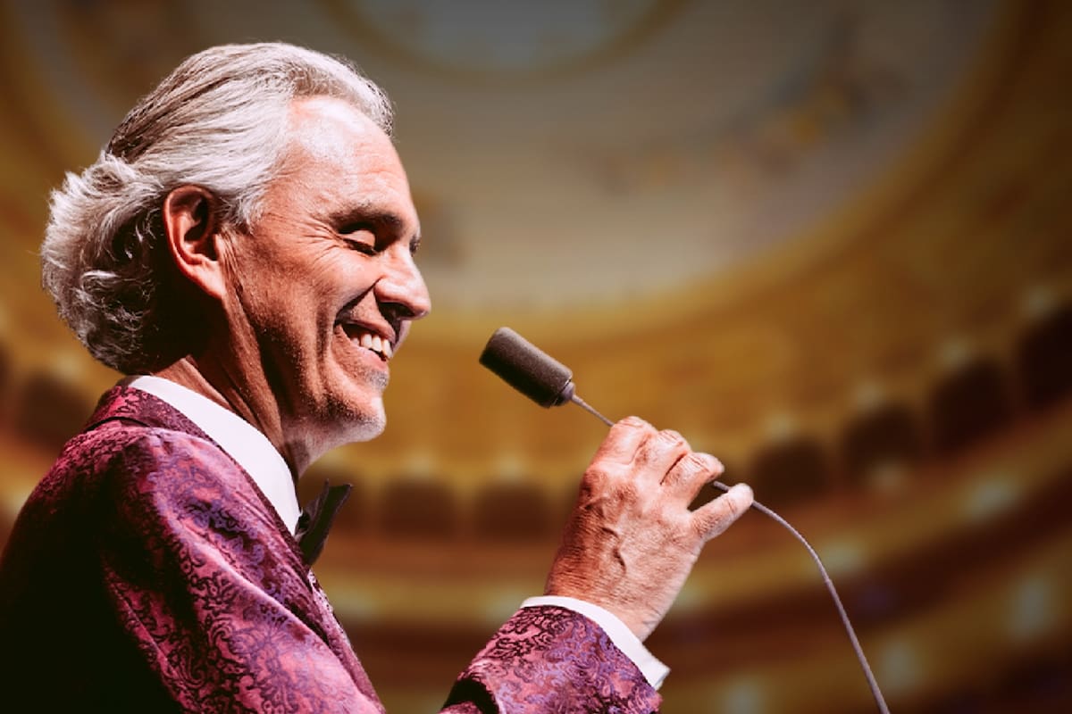 Tras una década de su última visita, Andrea Bocelli regresa a la Argentina con dos fechas (Foto: Teatro Colón)