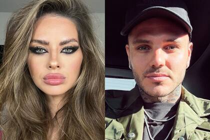 Tras varios rumores, el miércoles a la noche Mauro Icardi blanqueó su relación con la China Suárez (Foto: Instagram @sangrejaponesa / @mauroicardi)
