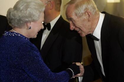 Trautmann y su encuentro con la reina de Inglaterra