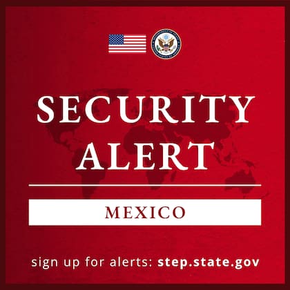 TravelGov informó en X sobre las nuevas restricciones para los movimientos hacia Nogales debido a información sobre amenazas