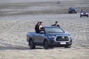 Travesías en las zonas de médanos de Pinamar y Villa Gesell