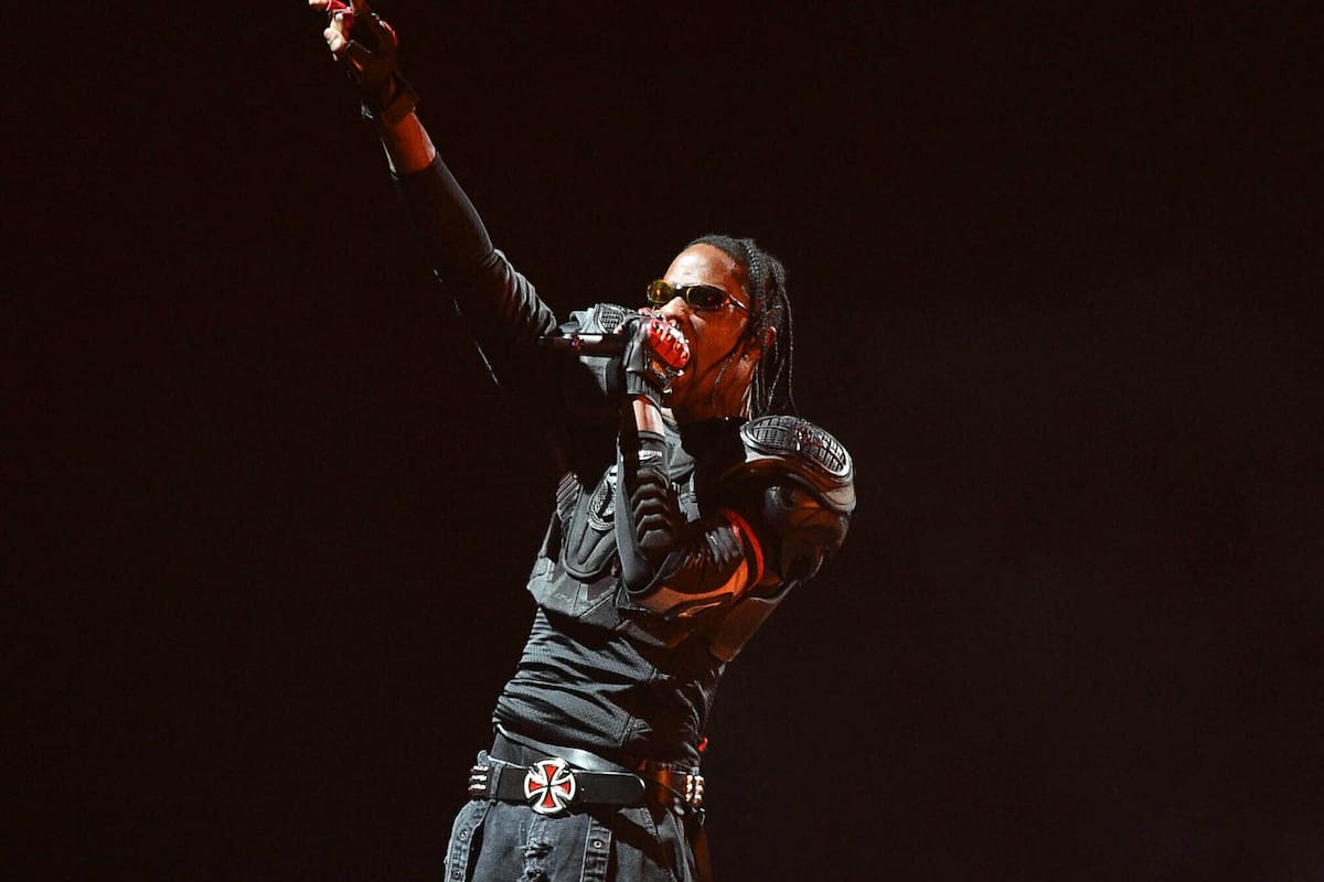 Travis Scott durante su gira Circus Maximus en Inglewood, California. El rapero estará en el Movistar Arena el 9 de septiembre
