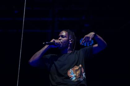 Travis Scott en el Primavera Sound, en Buenos Aires