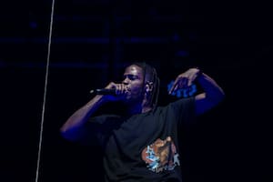 Travis Scott, en la noche del sábado de Primavera Sound