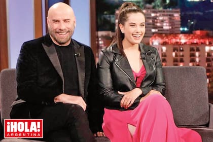 Travolta y su hija son muy unidos, más aún desde la muerte de la mujer del actor, Kelly Preston, en 2020.