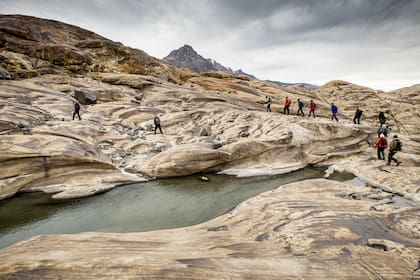 Trekking sobre el glaciar Viedma, en Santa Cruz, una de las opciones que podría promocionarse