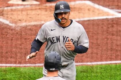 Trent Grisham conecta 2 jonrones y Yankees vencen a Piratas por 10-4