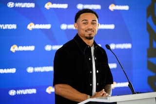 Trent McDuffie, esquinero mejor pagado de la NFL, busca llevar a los Rams al Super Bowl