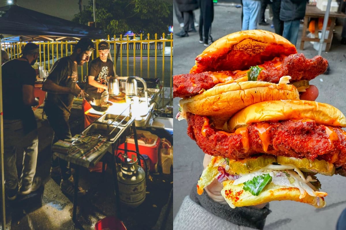 Tres amigos fundaron Dave's Hot Chicken en un estacionamiento en Hollywood y hoy la marca fue vendida en un acuerdo valuado en 1000 millones de dólares