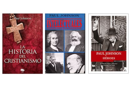 Tres best sellers de Paul Johnson traducidos al español