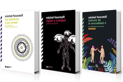 Tres clásicos de Michel Foucault: "Las palabras y las cosas", "Vigilar y castigar" y "La historia de la sexualidad"