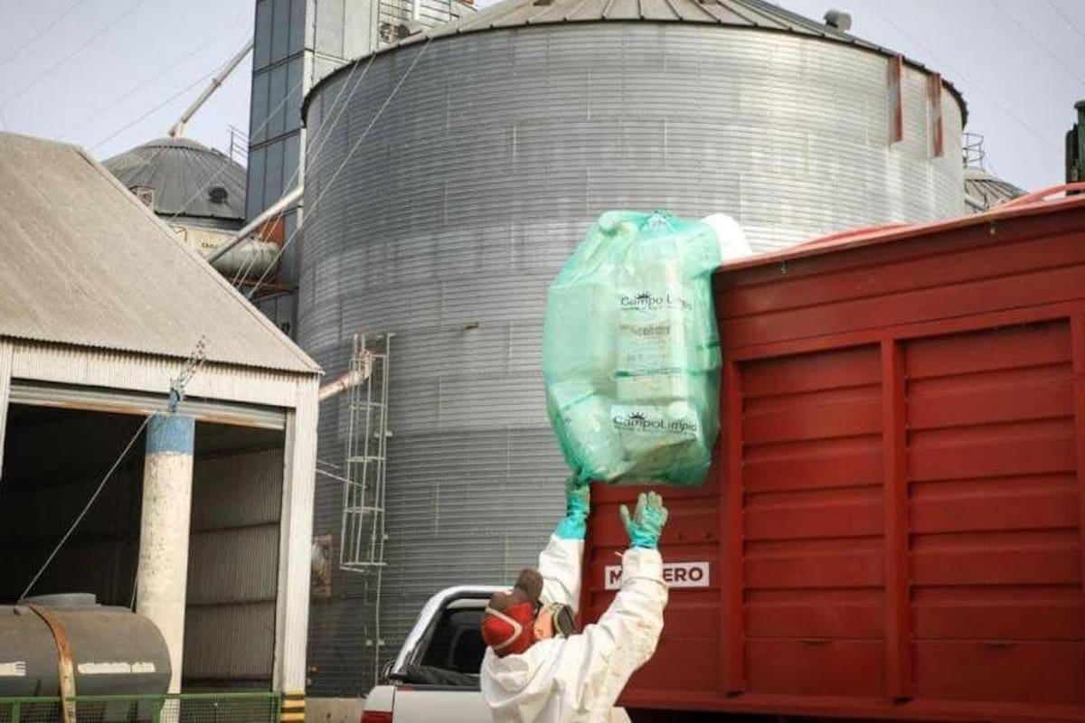 Tres de cada cuatro envases vacíos de fitosanitarios ya se derivan a reciclaje