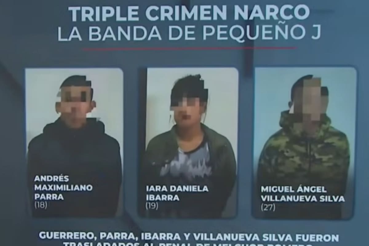 Tres de los involucrados en el crimen y su vinculación con "Pequeño J."